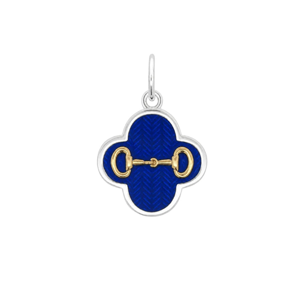 Equestrian Pendant Mixed Metal