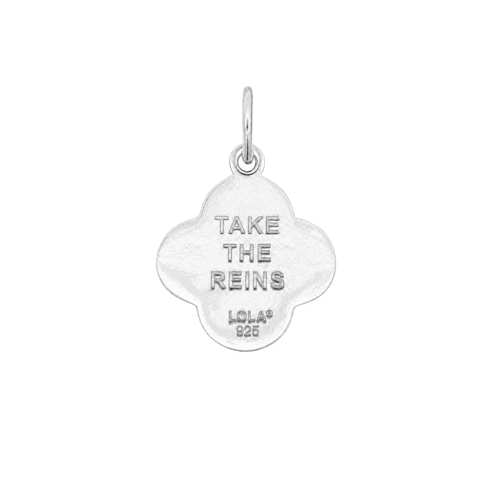 Equestrian Pendant Silver