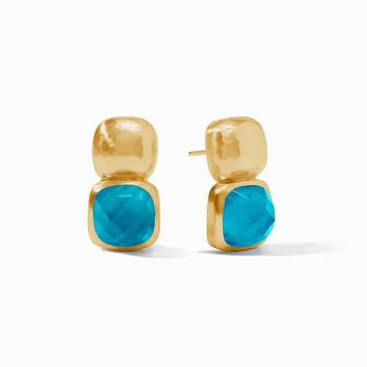 Catalina Earring Iridescent London Blue