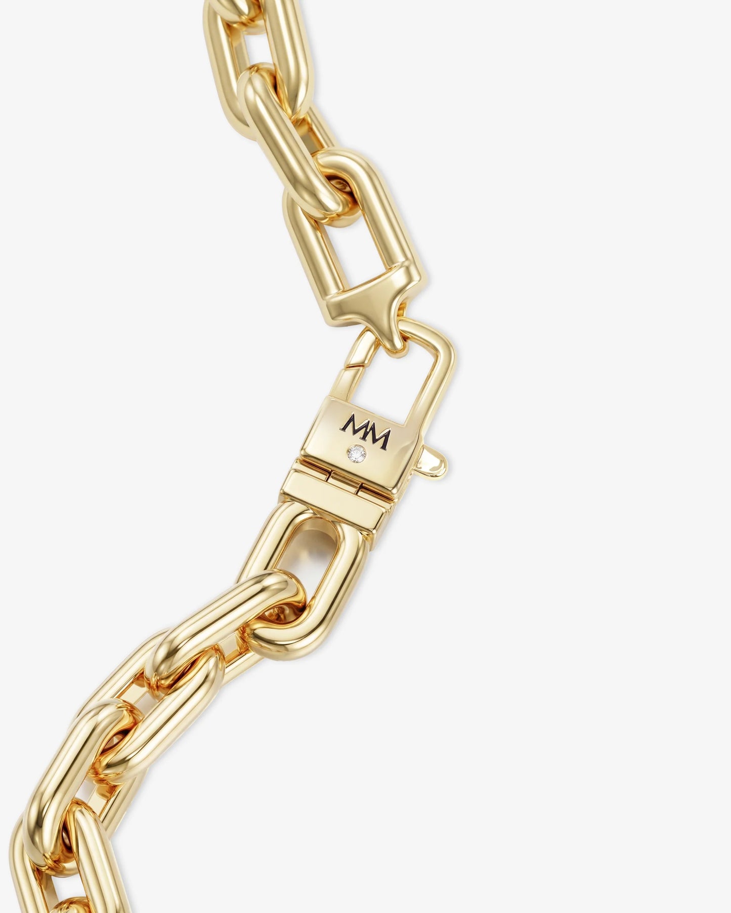 Frankie Chain Necklace Gold 10mm
