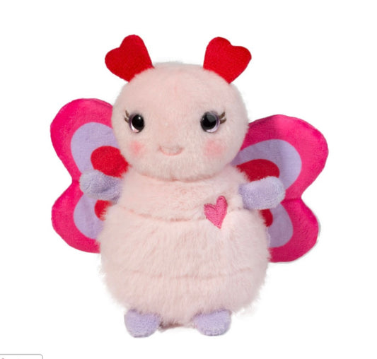 Valentine Flutter Bug Cuddle Toy