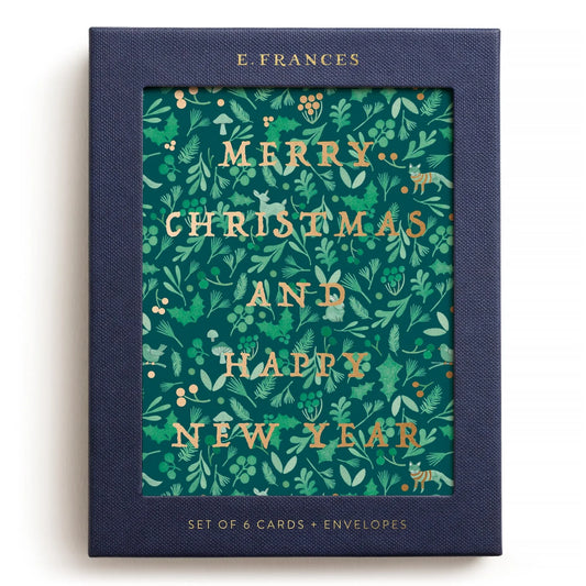 Winter Forest Christmas - Boxed Set of 6 Cards