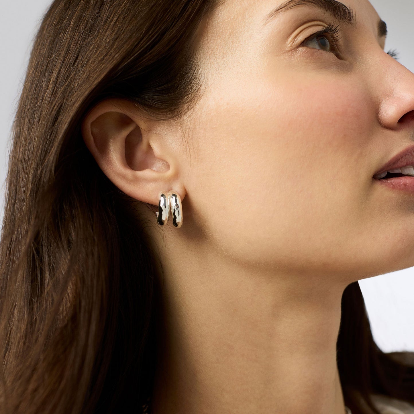 Havana Double Hoop Silver