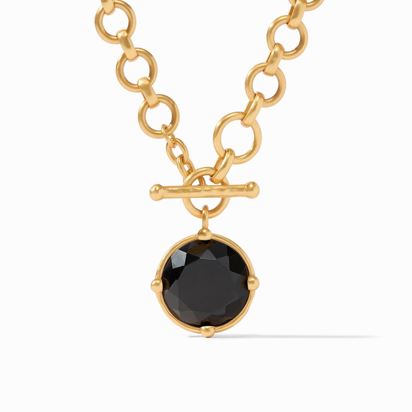 Honeybee Demi Necklace Obsidian Black