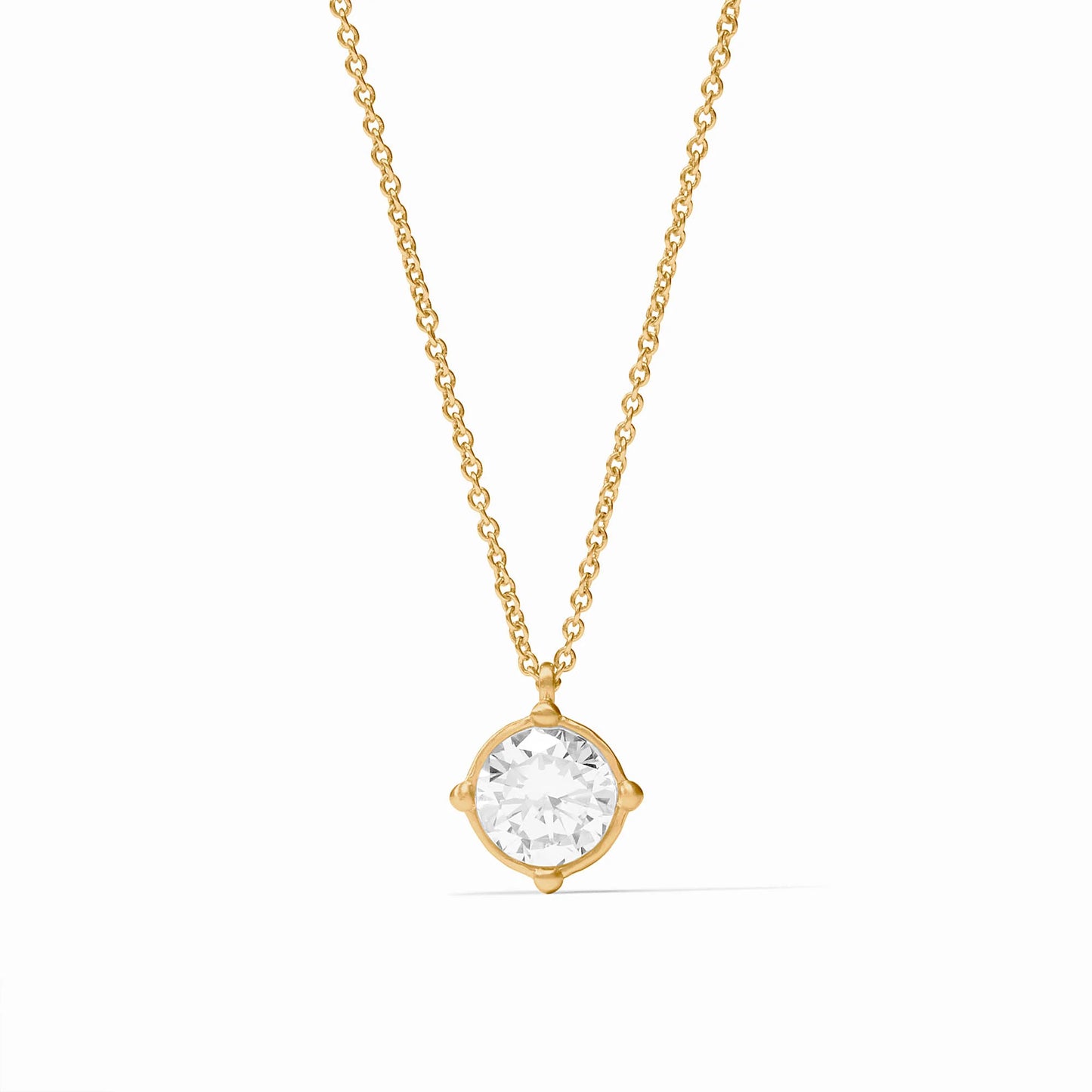 Honeybee Solitaire Necklace - Cubic Zirconia