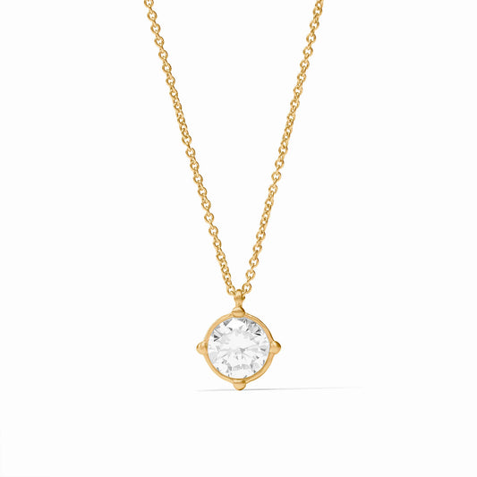 Honeybee Solitaire Necklace - Cubic Zirconia