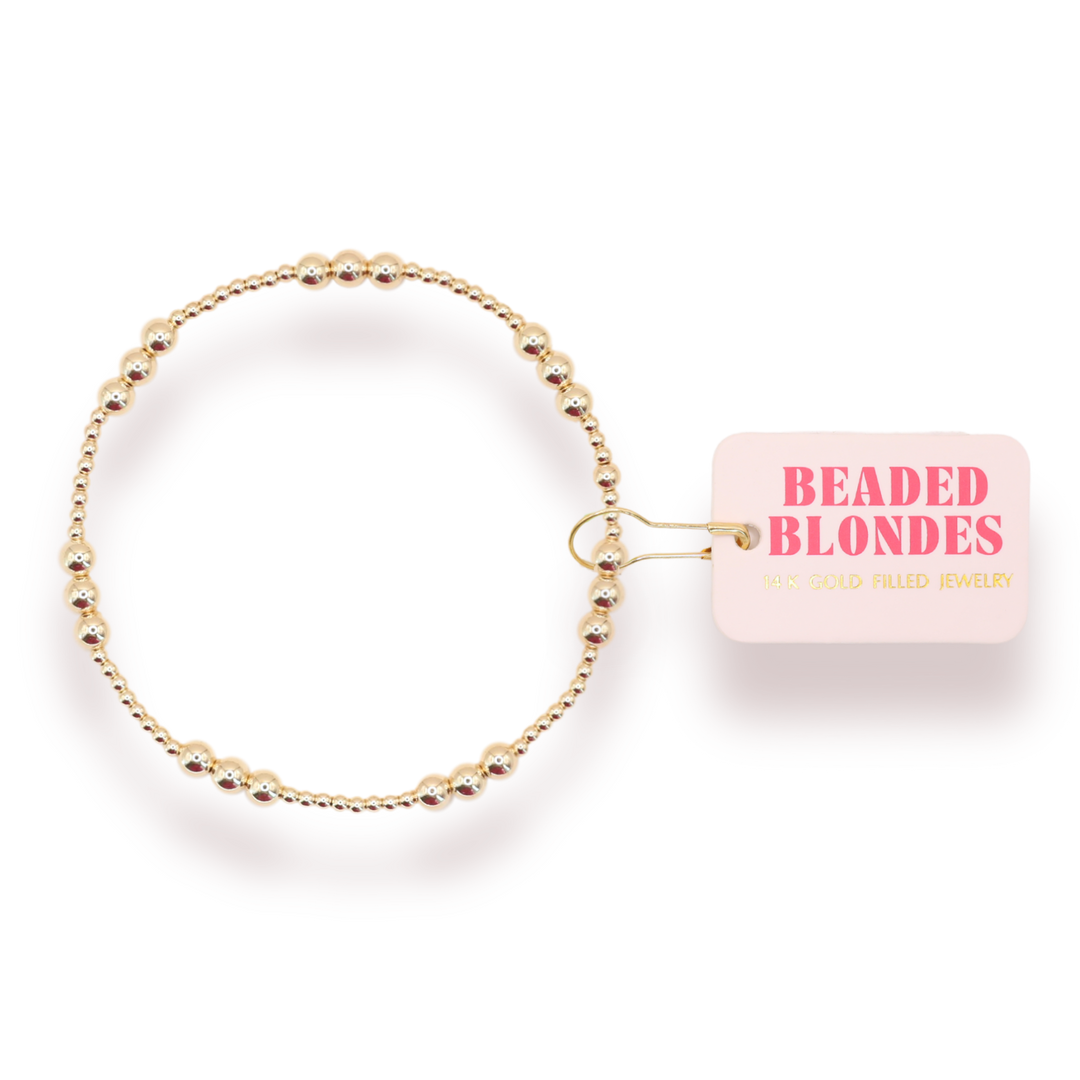 ILY (i love you) Gold Bracelet - Extended Size