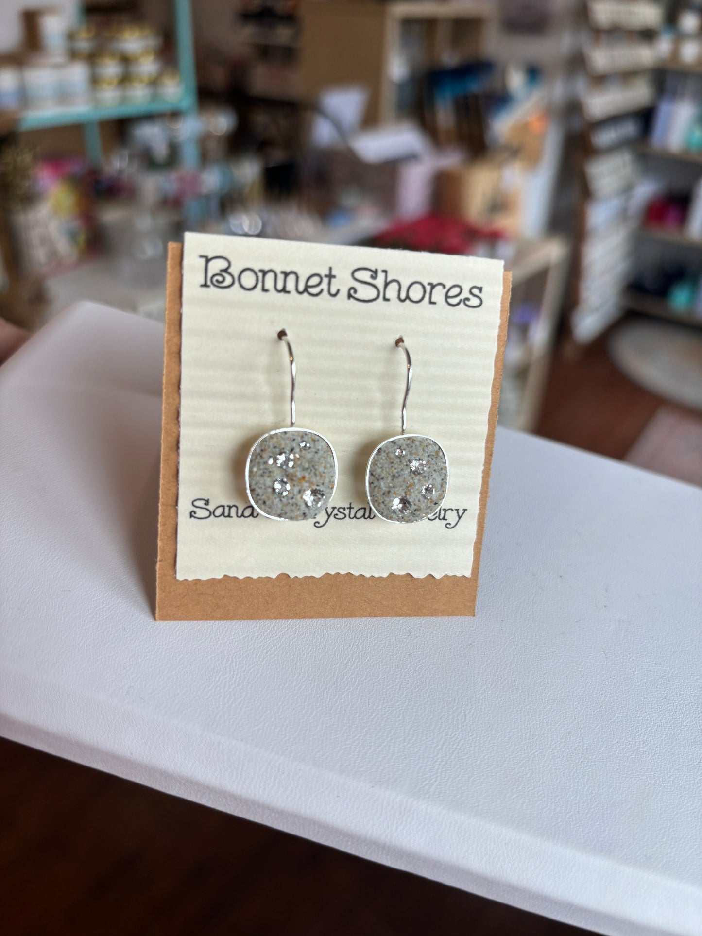 Bonnet Shores Sand & Surf "Scround" Earrings