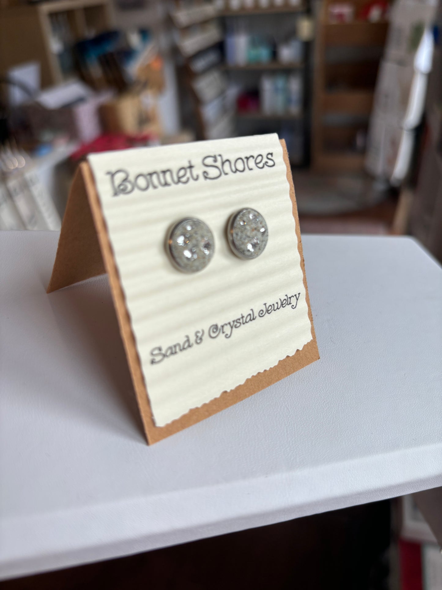 Bonnet Shores Sand & Surf Simple Stud Earrings