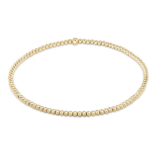 Extends Classic Gold 2mm Bracelet