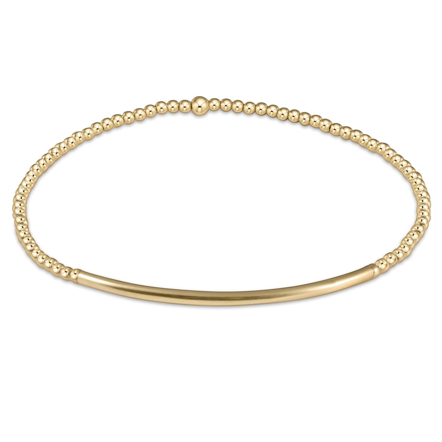 Bliss Bar Gold 2mm Bracelet