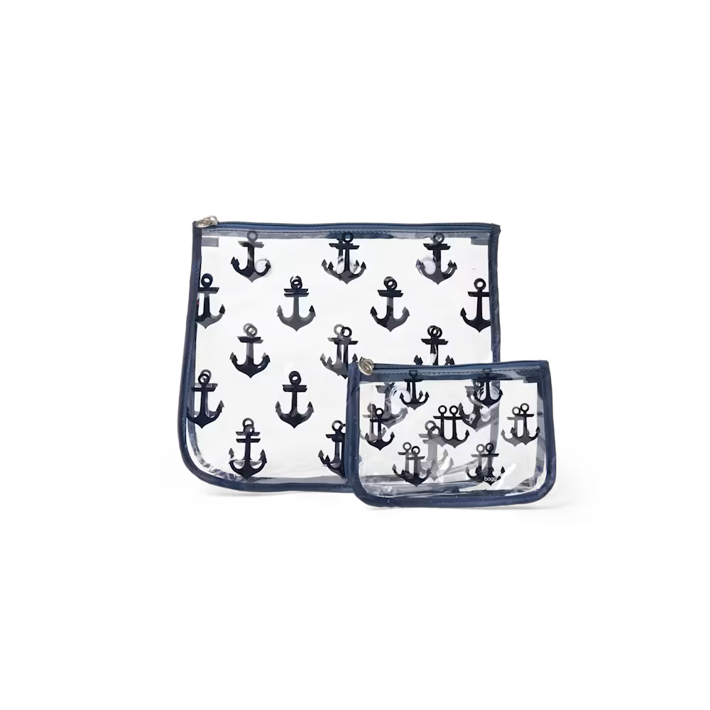 Bogg Decorative Insert -  Navy Anchor