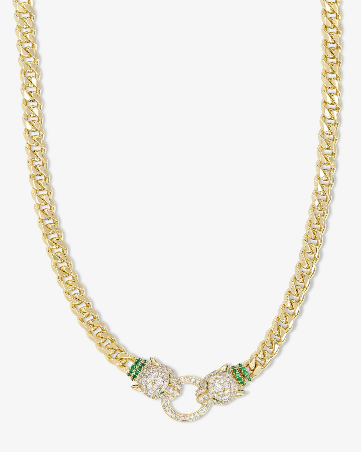 Jaguar Cuban Chain Necklace 6.8mm