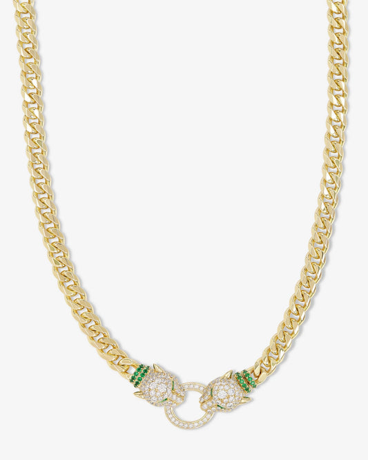 Jaguar Cuban Chain Necklace 6.8mm
