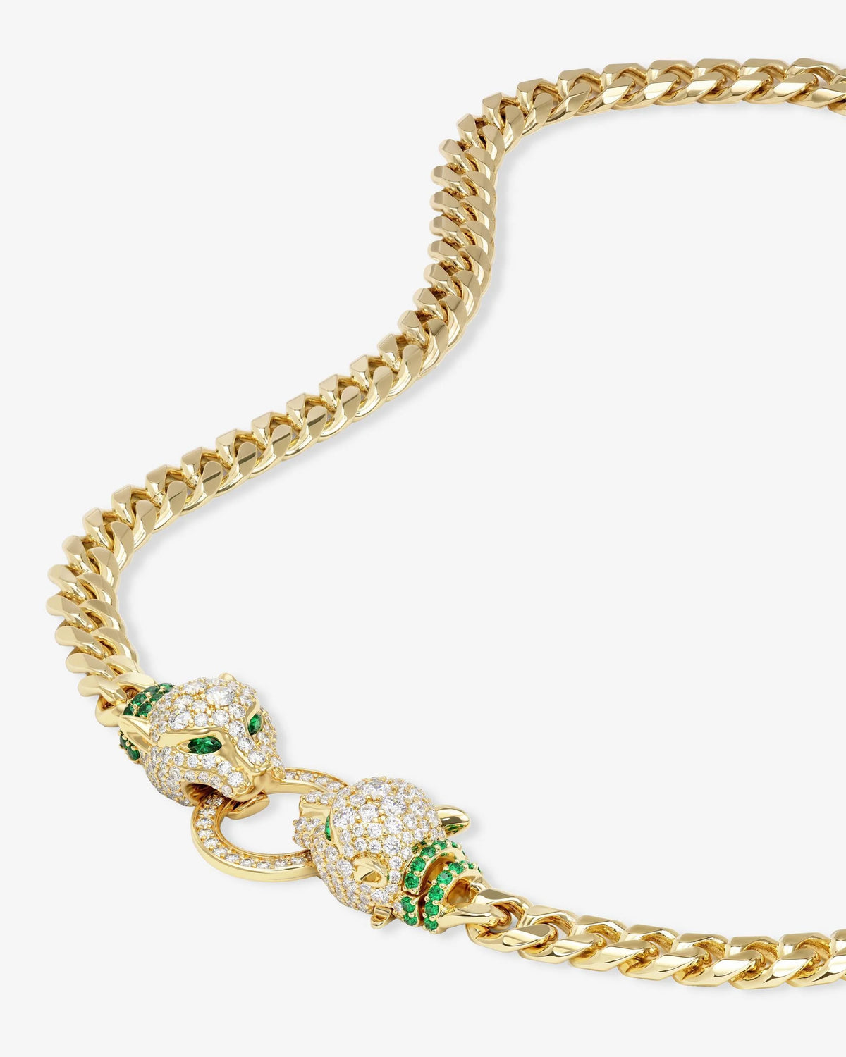 Jaguar Cuban Chain Necklace 6.8mm