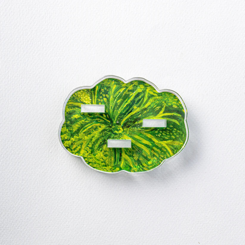 Triple Stand Green Lotus | 0.50in. Acrylic
