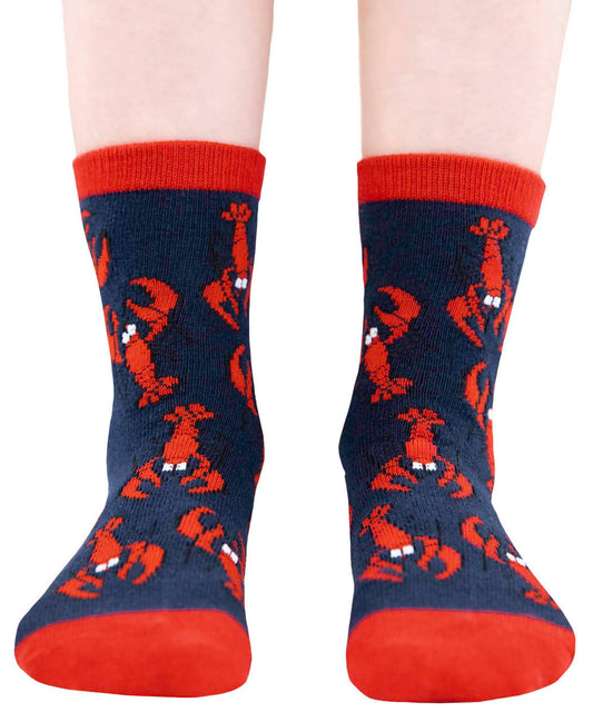 Butter Me Up Lobster Kid Socks