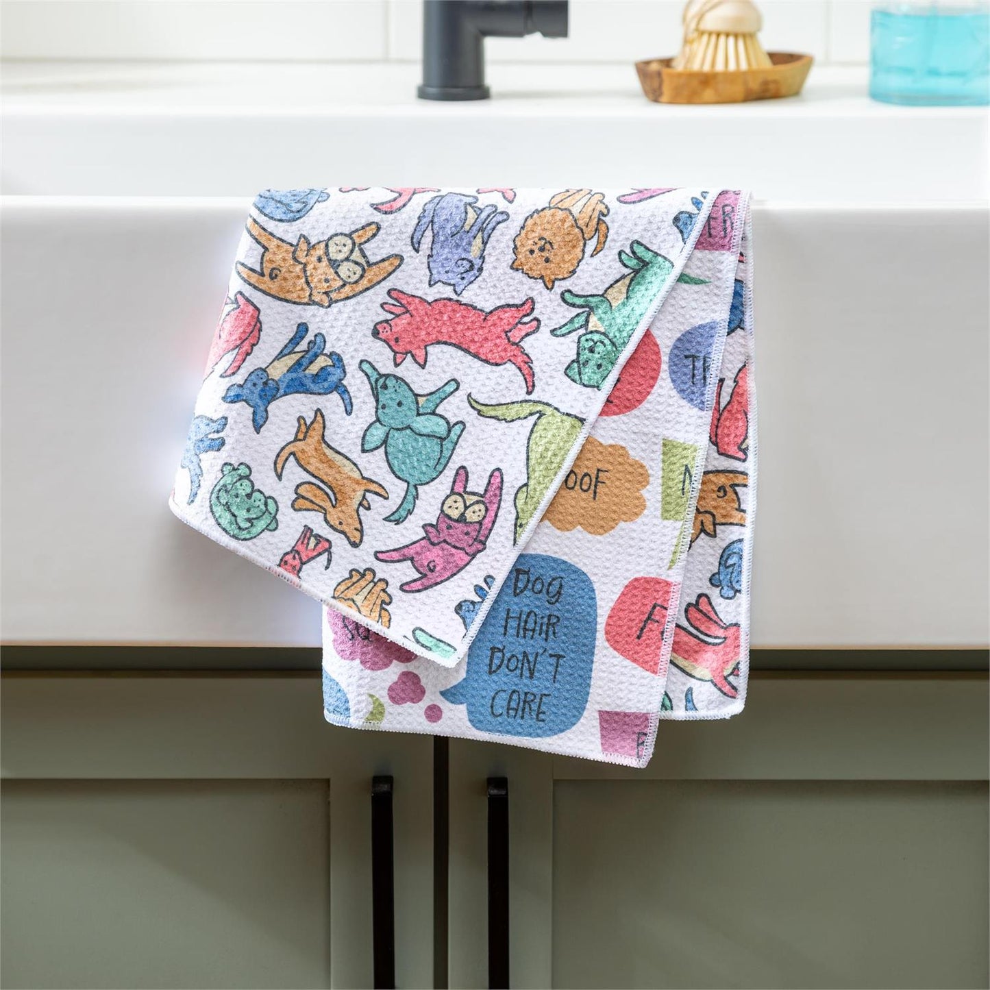 Pet Central Dog Thoughts Kitchen Towel Quick Dry