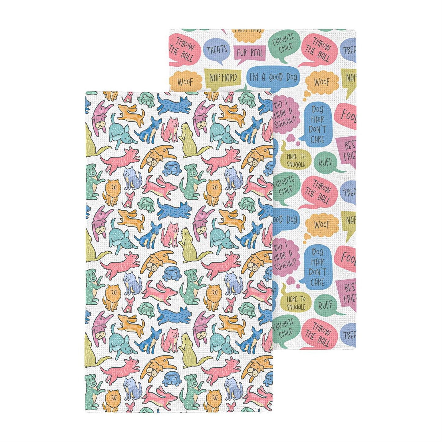 Pet Central Dog Thoughts Kitchen Towel Quick Dry