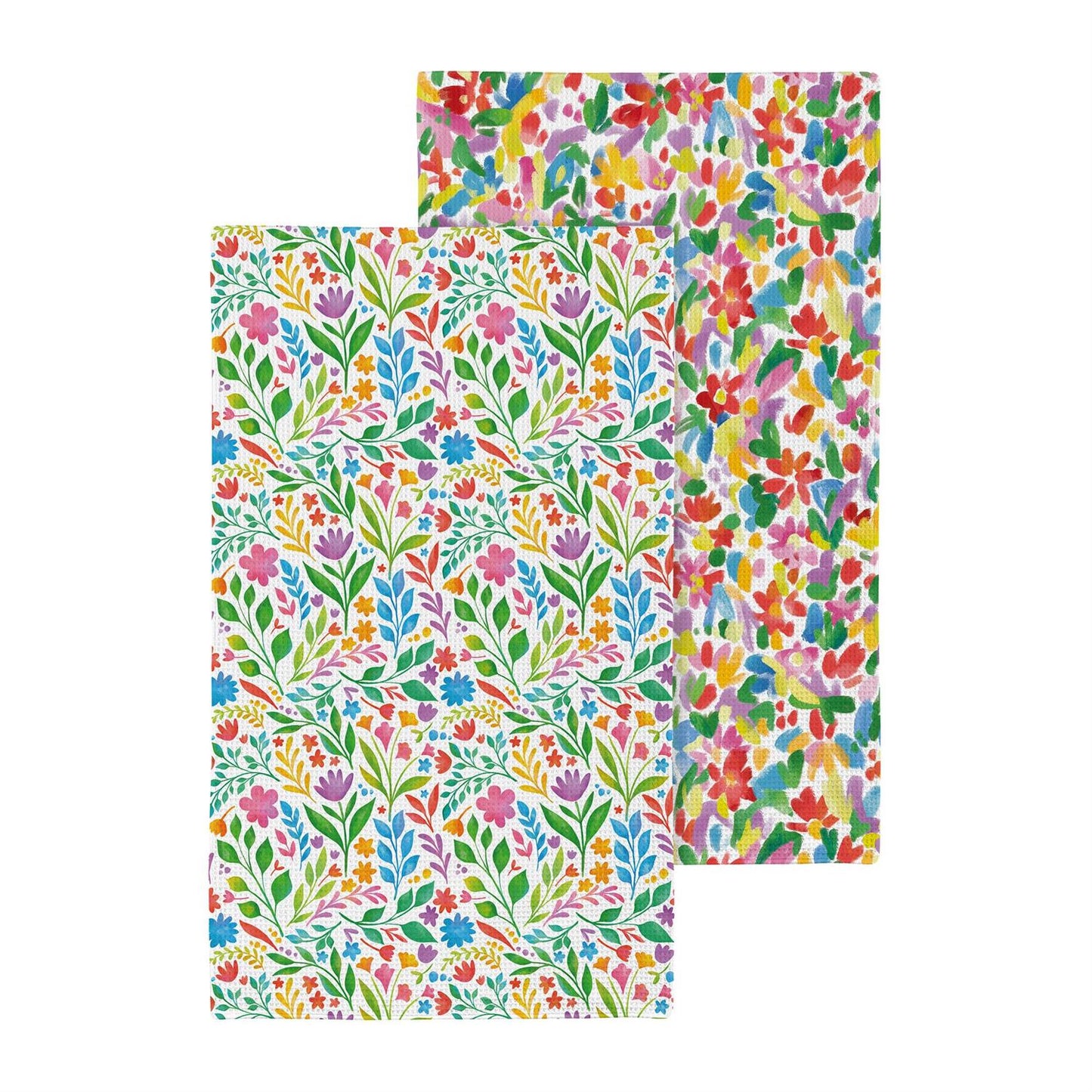 What She Shed Botanical Colors Kitchen Towel Quick Dry