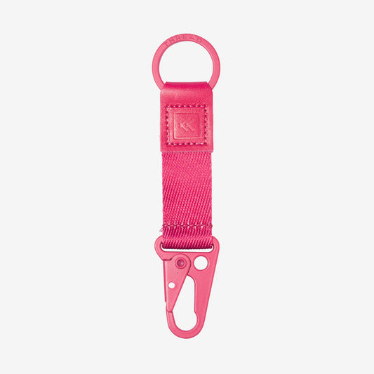 Thread Keychain Clip - Magenta