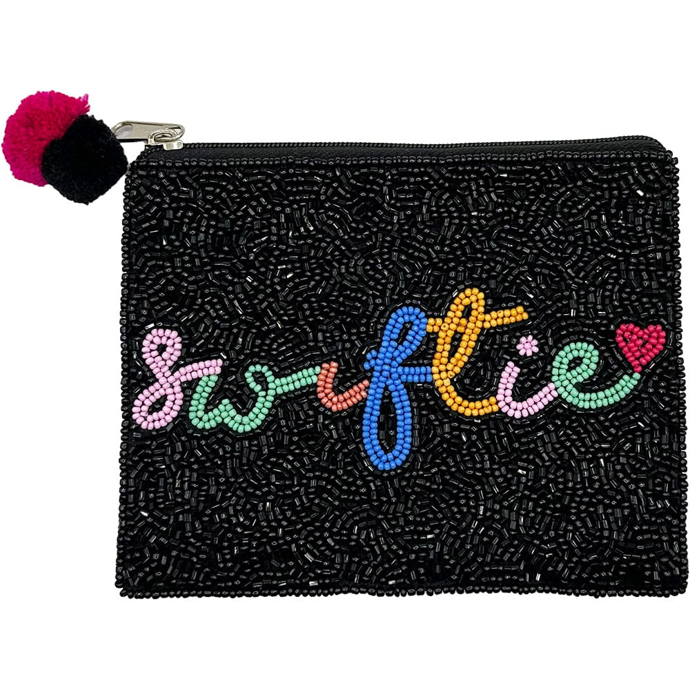 Swiftie Beaded Coin Pouch