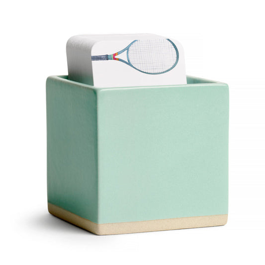 Little Notes Ceramic Holder - Seaglass