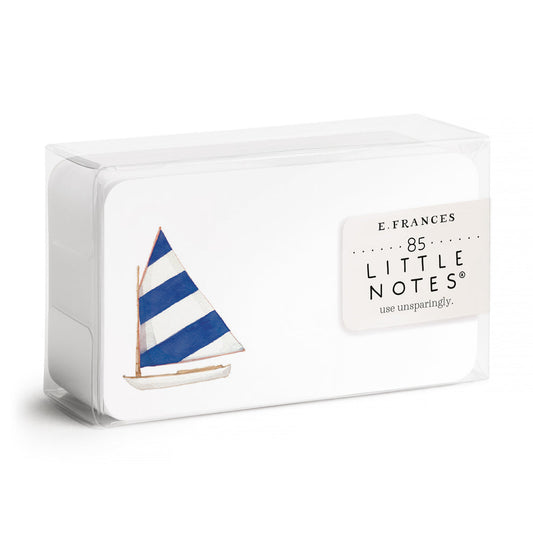 Sailboat Little Notes – Boxed Set of 85 Mini Notecards