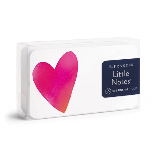 Big Heart Little Notes – Boxed Set of 55 Mini Notecards