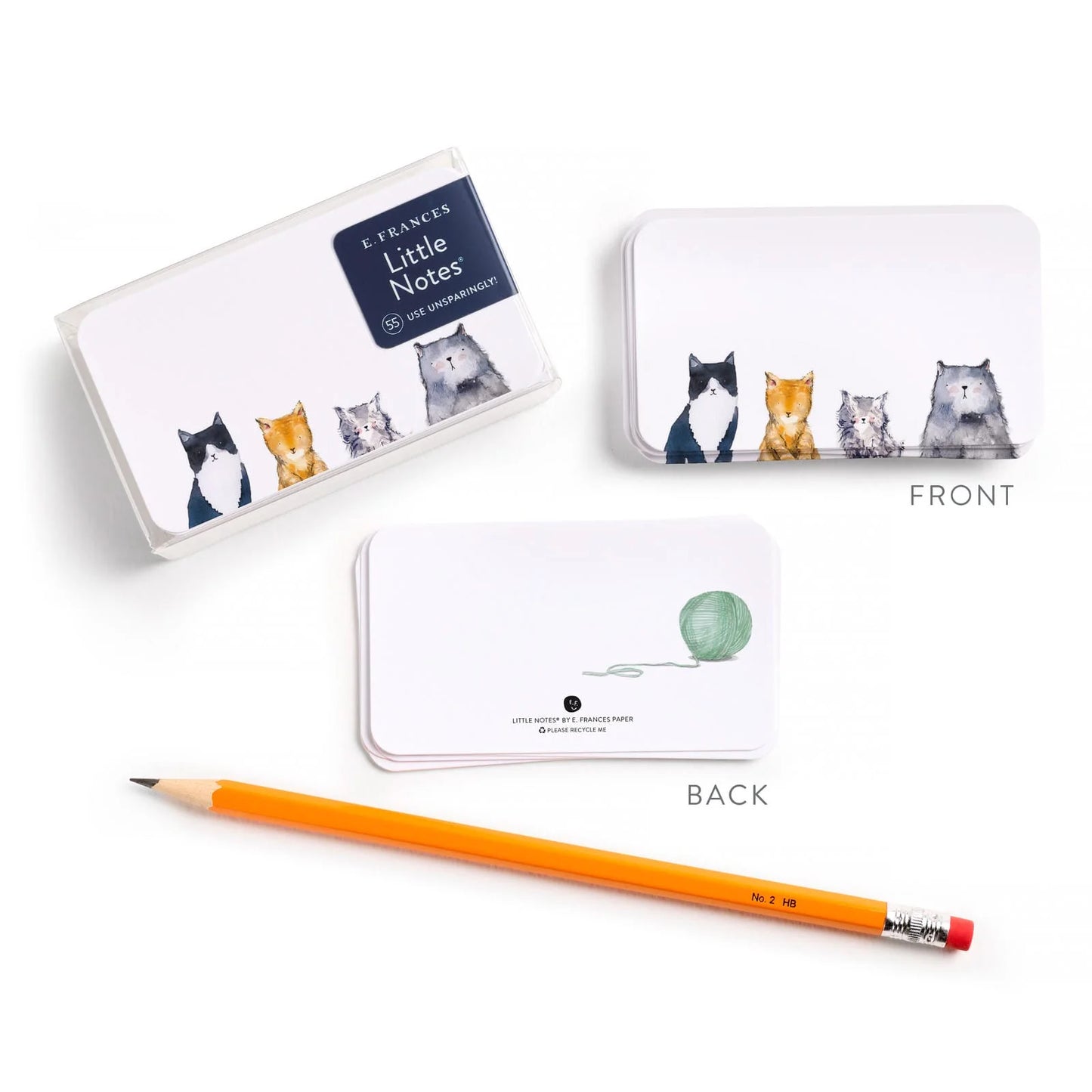 Cat's Meow Little Notes – Boxed Set of Mini Notecards