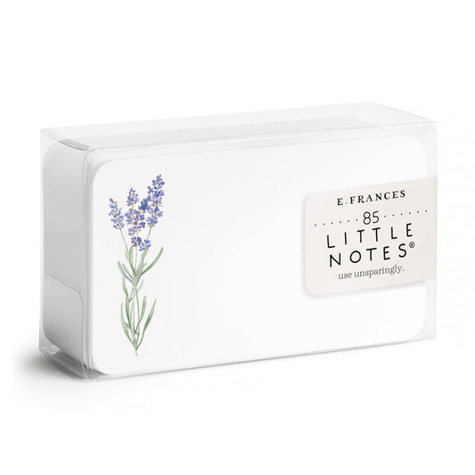 Lavender Little Notes – Boxed Set of 85 Mini Notecards