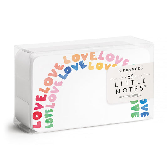 Love Rainbow Little Notes – Boxed Set of 85 Mini Notecards