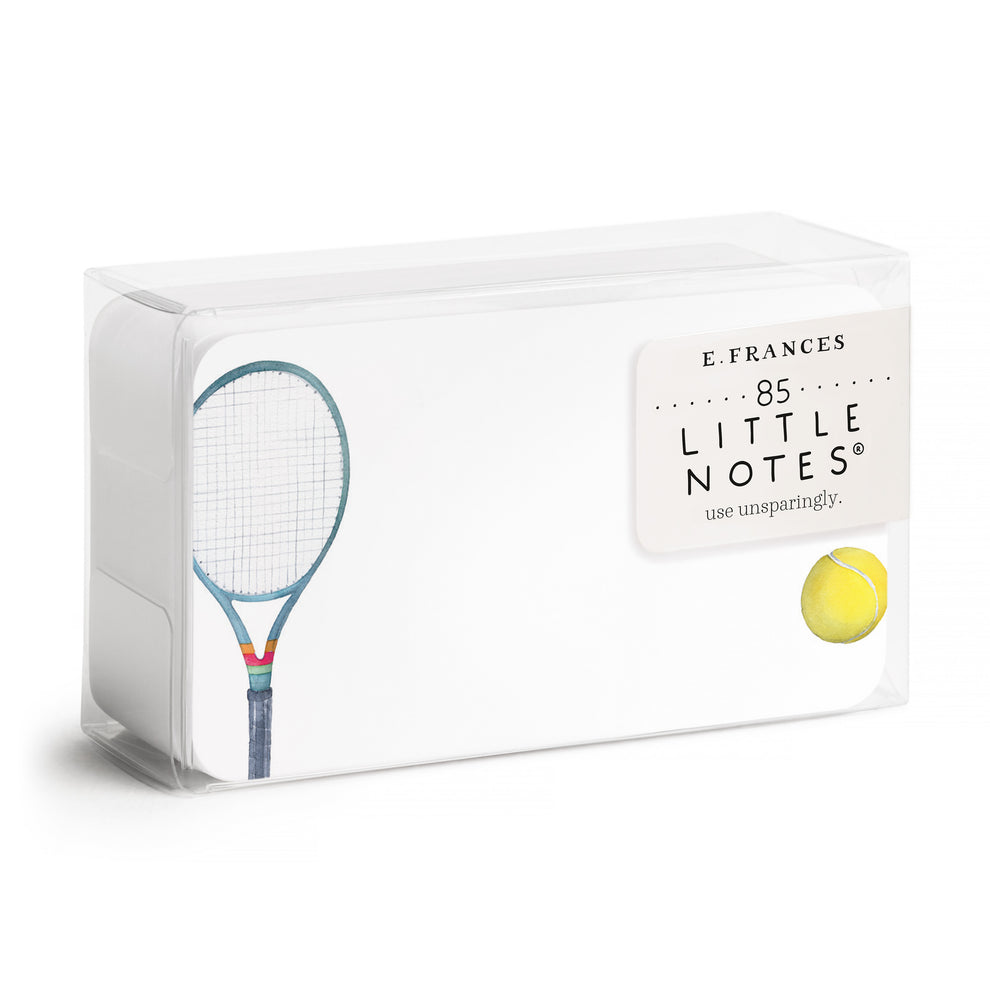 Tennis Little Notes – Boxed Set of 85 Mini Notecards