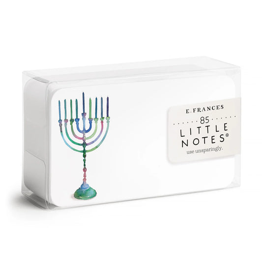 Menorah Little Notes – Boxed Set of 85 Mini Notecards