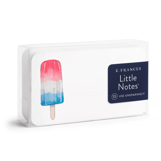 Patriotic Popsicle Little Notes – Boxed Set of 55 Mini Notecards