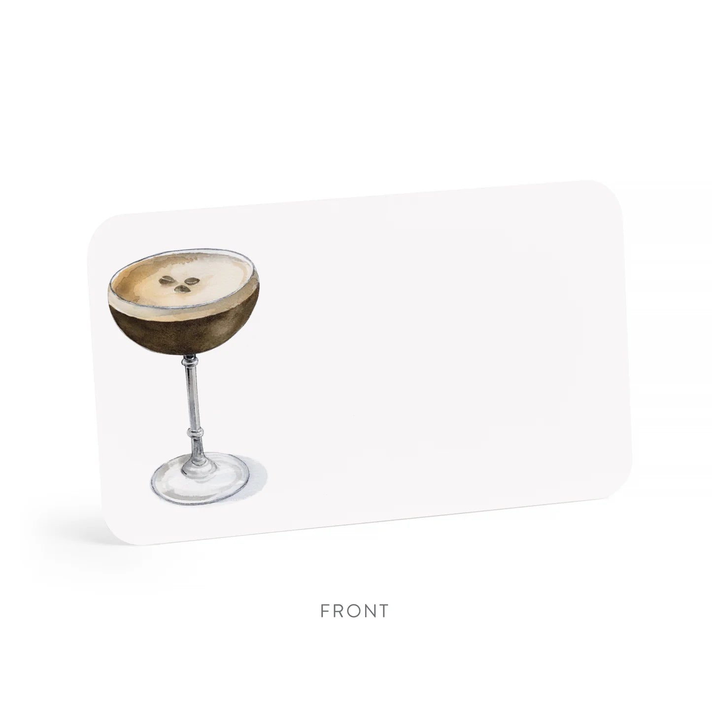 Espresso Martini Little Notes – Boxed Set of 55 Mini Notecards
