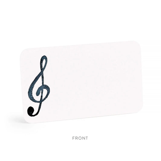 Treble Clef Little Notes – Boxed Set of 55 Mini Notecards