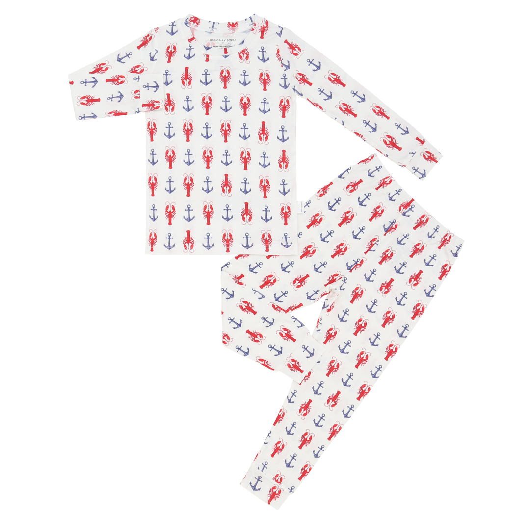 Lobster & Anchor Two Piece Toddler / Kid Set
