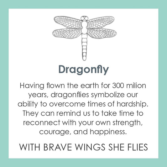 Dragonfly Gold Pendant