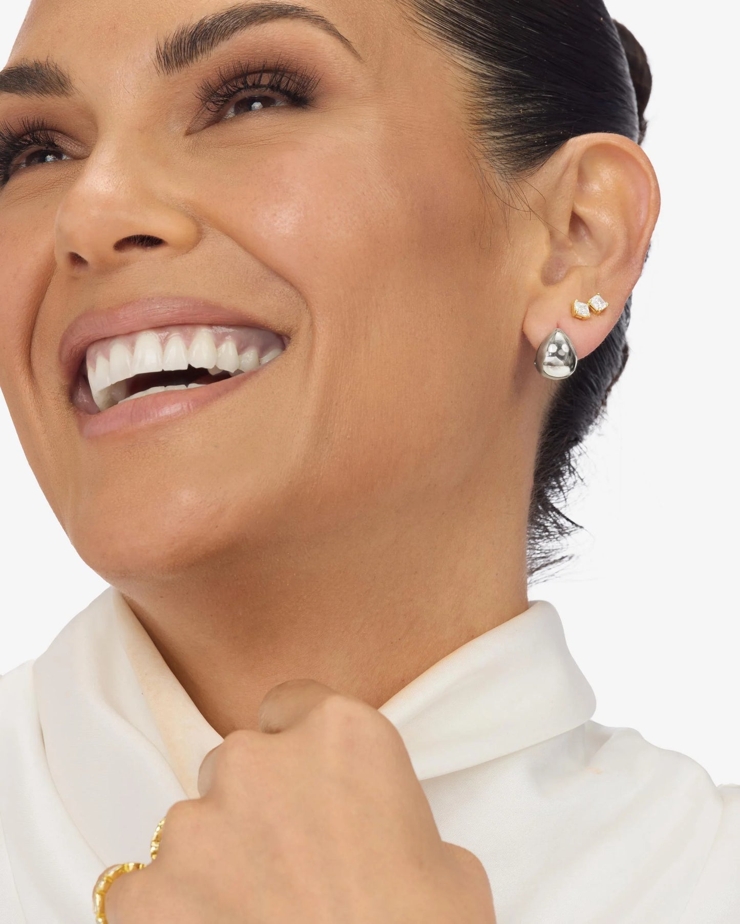 Lil' Norah Earrings Silver