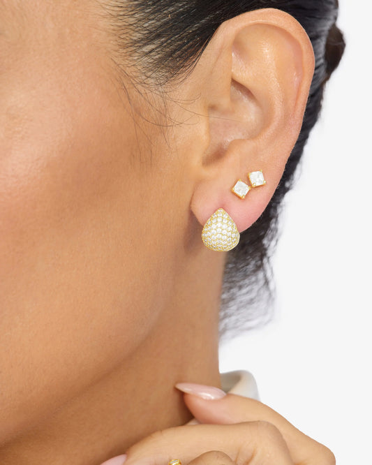 Lil' Norah Pavé Earrings