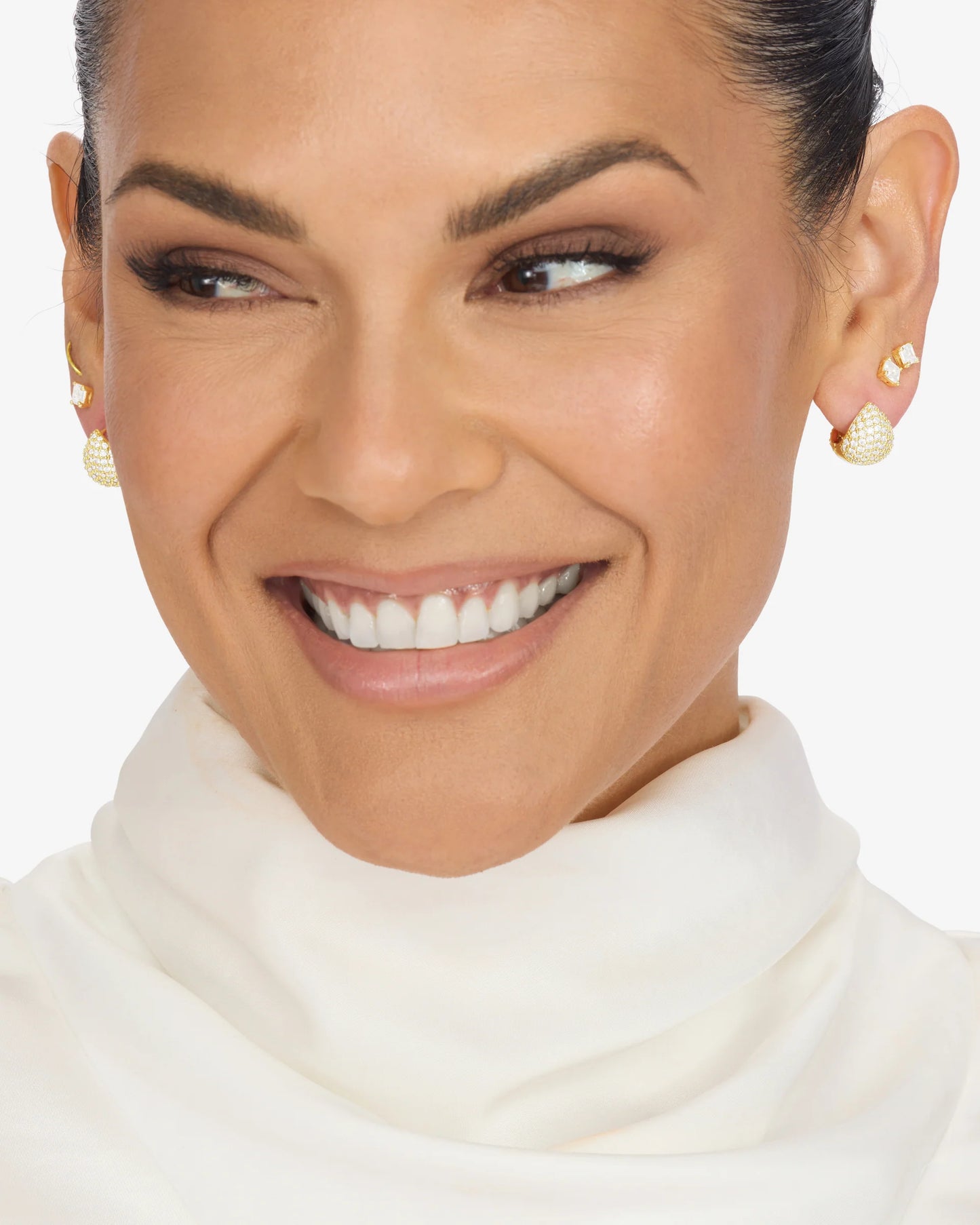 Lil' Norah Pavé Earrings