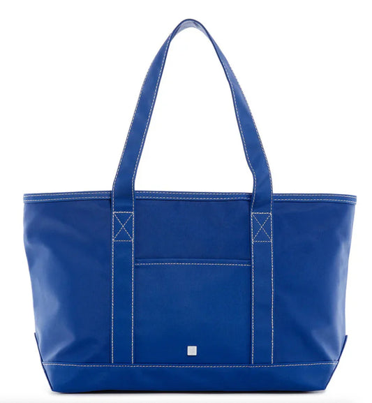 Medium Tote - Coated Canvas Blue Bell