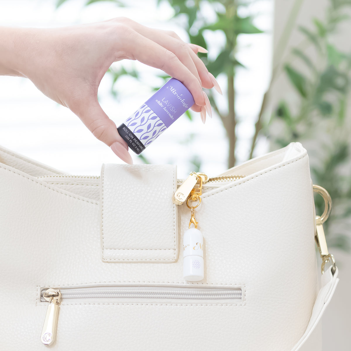 Salt & Sol | Mini Rollerball Keychain