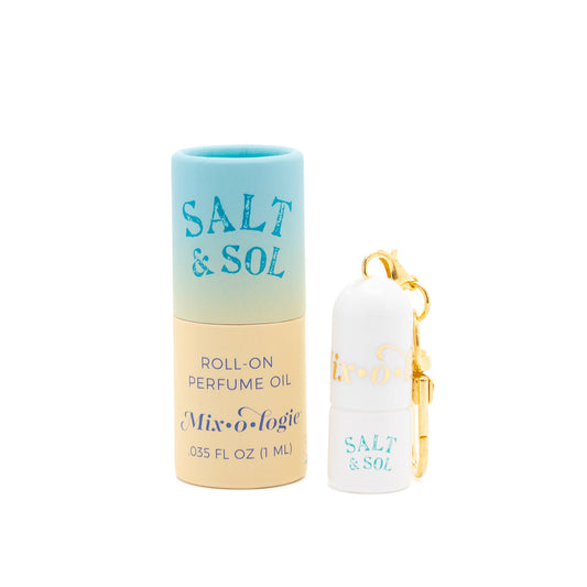 Salt & Sol | Mini Rollerball Keychain