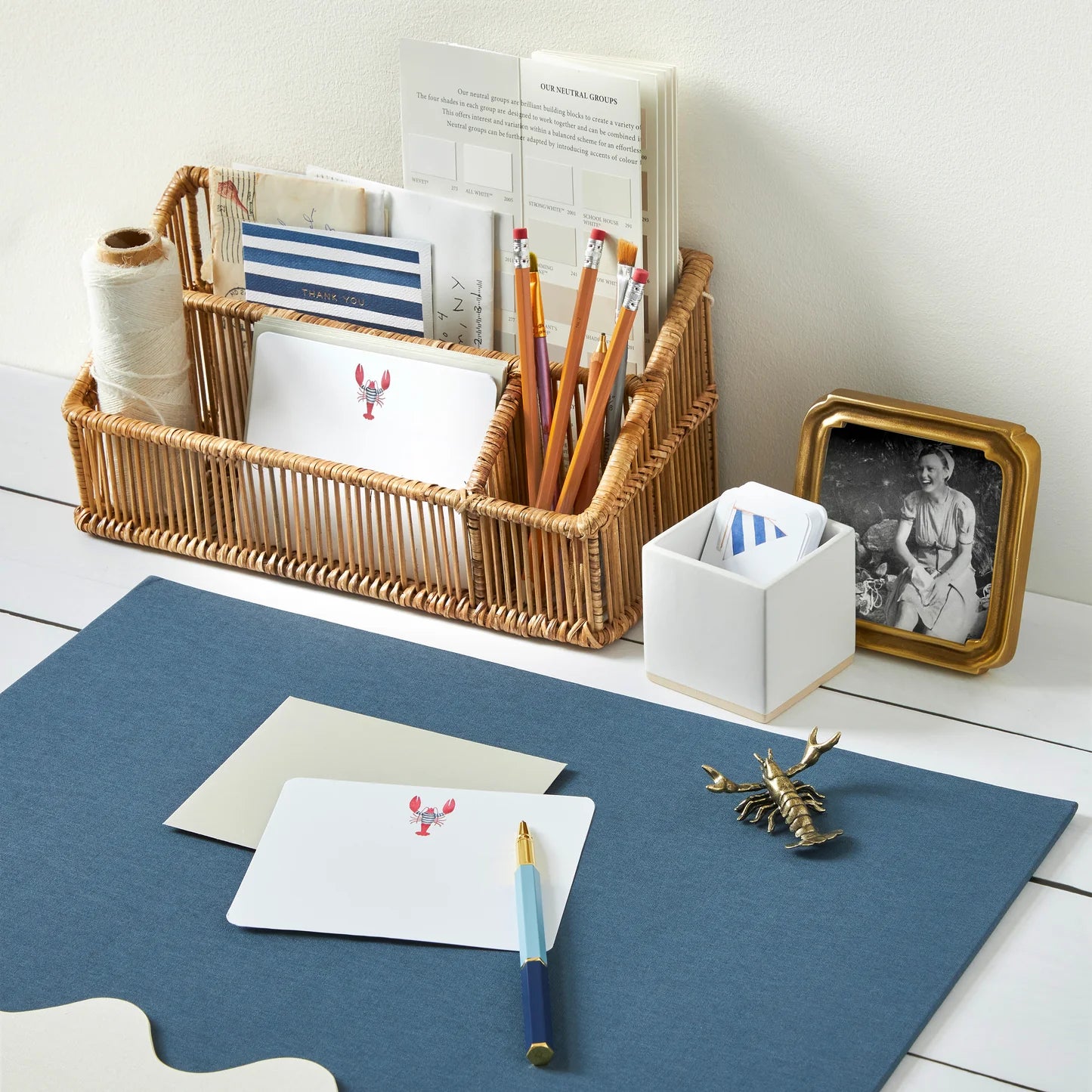 Lobster Little Notes – Boxed Set of 55 Mini Notecards