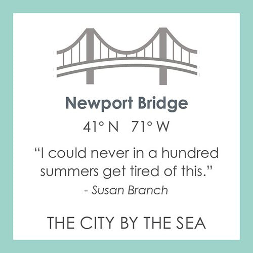 Newport Bridge Gold Pendant