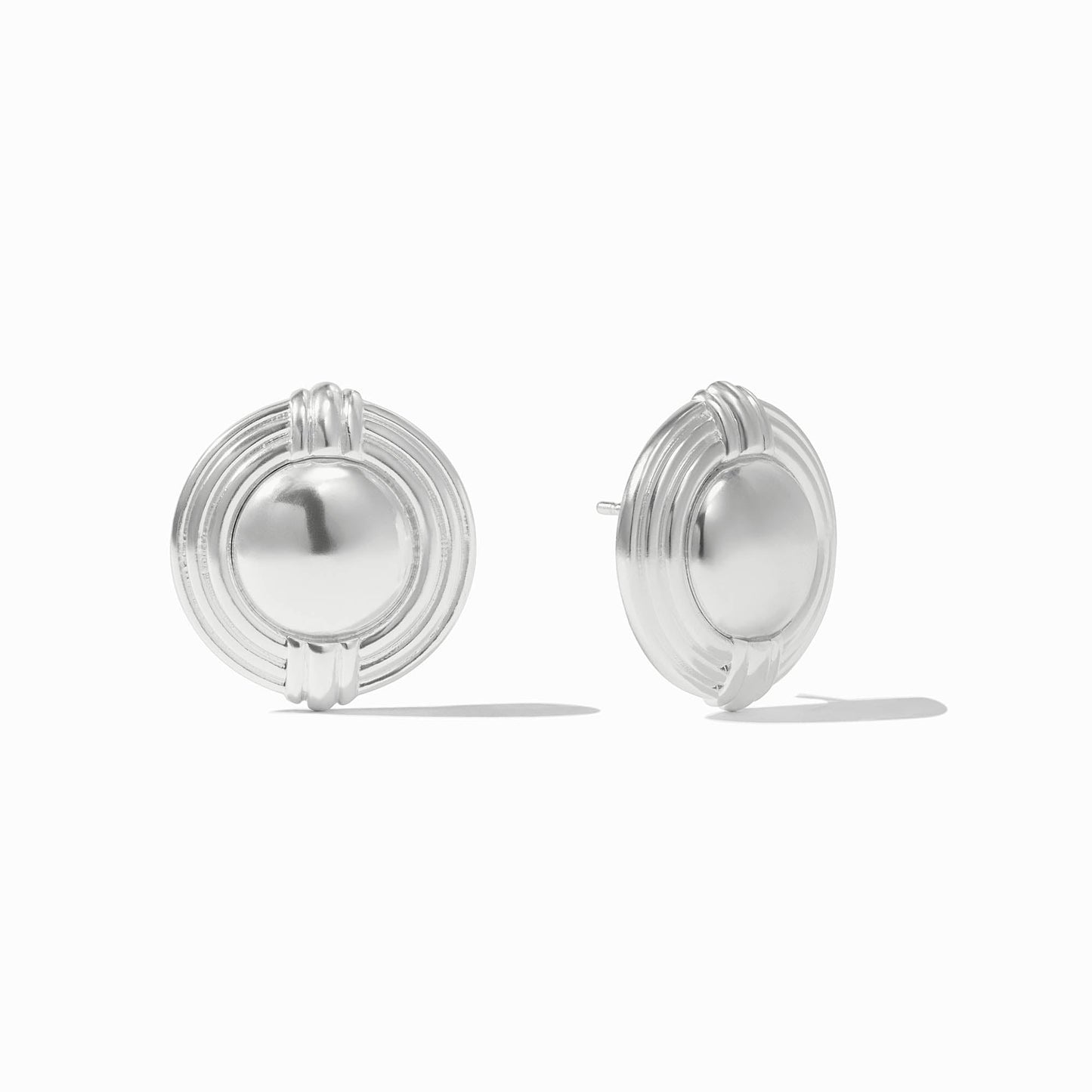 Portofino Statement Stud Silver