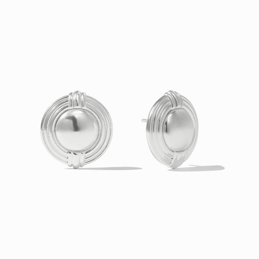 Portofino Statement Stud Silver