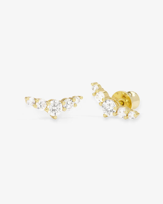 Radiant Studs - Gold